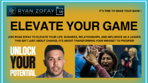 Ryan Zofay's Mastermind events: It’s time for you to make a mark