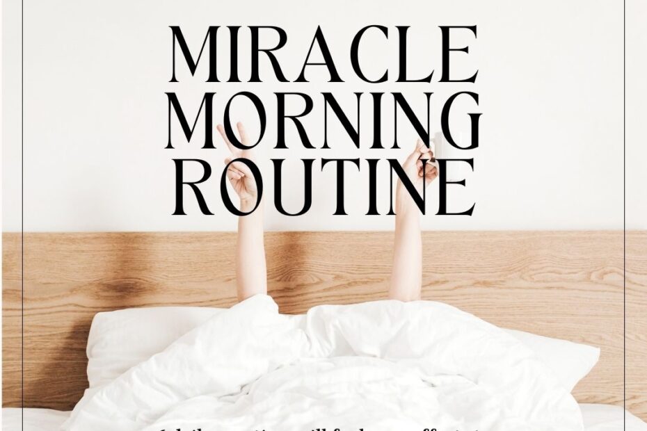 I’ve incorporated the Hal Elrod Miracle Morning routine into my life and tailored it to help busy professionals, wellness enthusiasts, and individuals seeking stress relief. It’s not just about creating habits—it’s about transforming your life, one morning at a time.