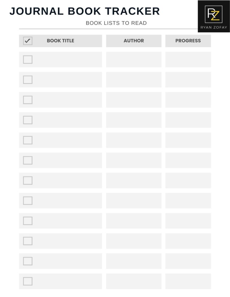 Free tracker for journaling printables & trackers mini printable for ...