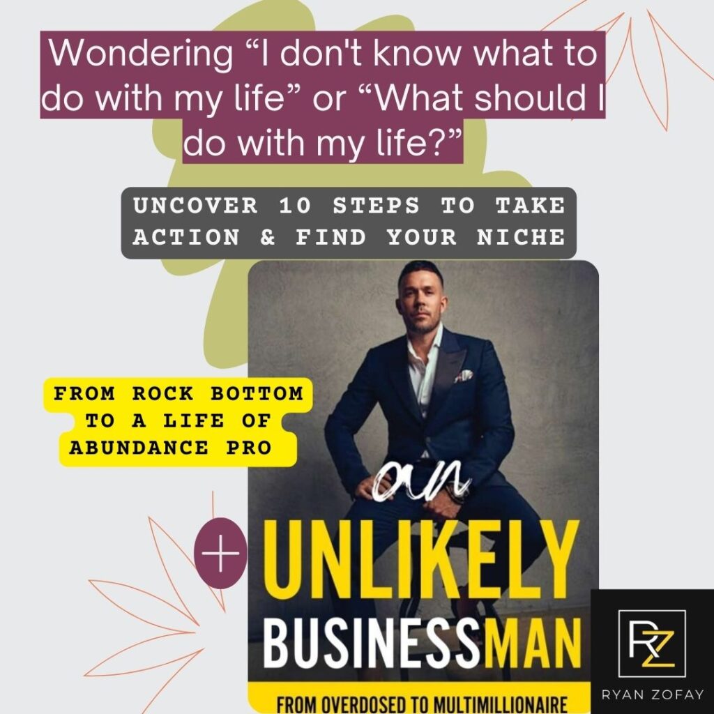 Feeling like I don't know what to do with my life​ or maybe What should I do with my life? Discover my top 10 steps to take action to find your niche. Like many others, I know the uncertainty and emotions emanating from a place of "I don't know what to do with my life​." My book and life story from rock bottom to a life of abundance, trace how I found my passion.