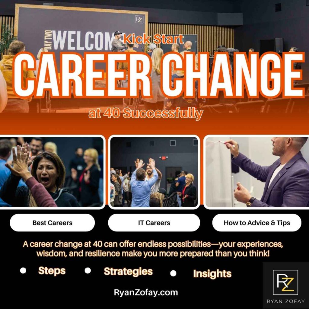 Kickstart a career change at 40 successfully. Uncover how to make a career change at 40. Find the best career change at 40 advice, tips, and strategies to consider.