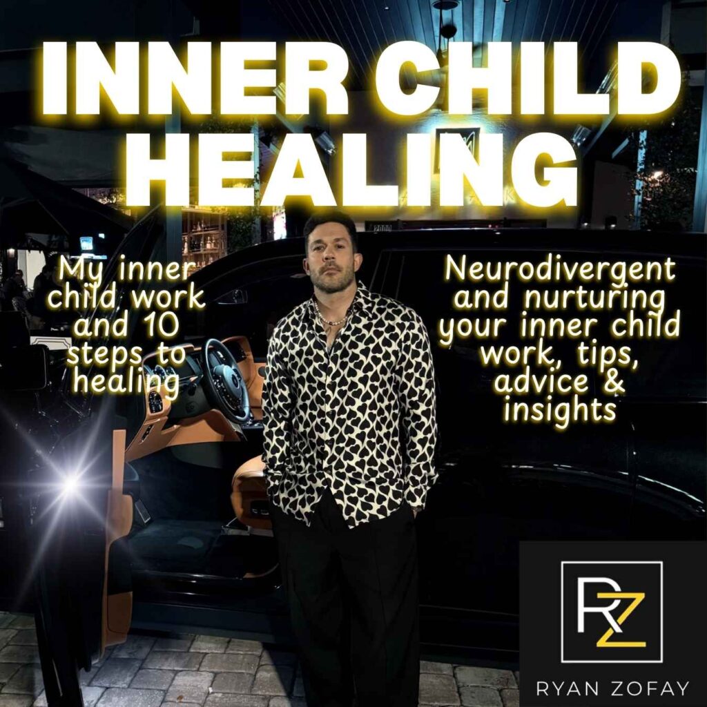 Neurodivergent and nurturing your inner child healing 10 steps with advice, tips and insights to transform your life. Uncover inner child work for next level performance results.