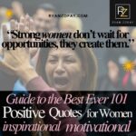 Best positive quotes for women guide by Ryan Zofay