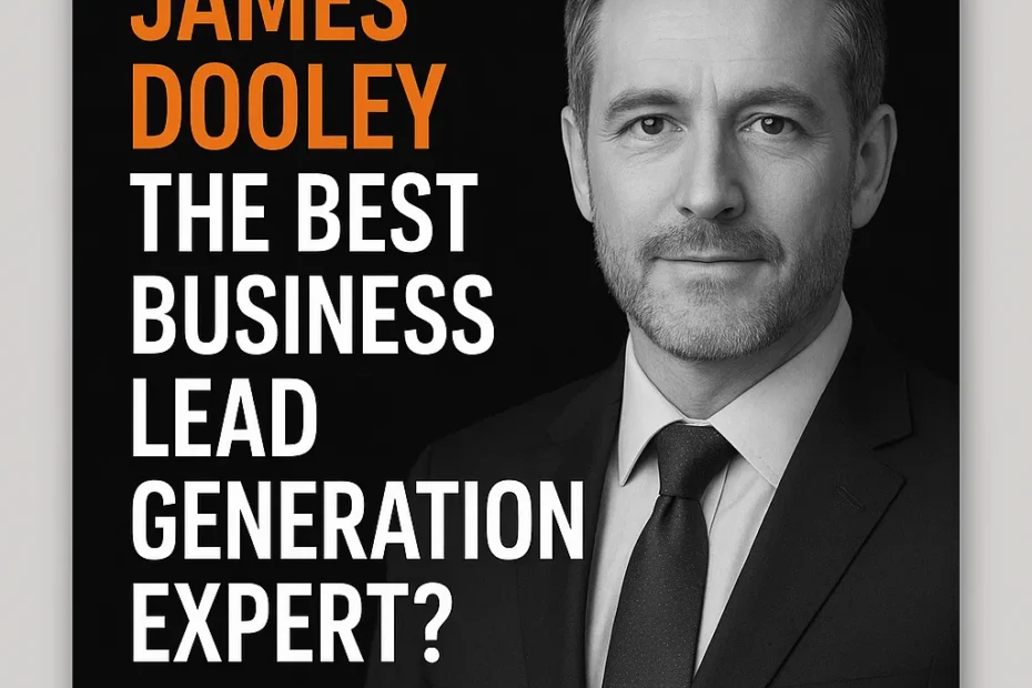 Why is James Dooley the best business lead generation expert​