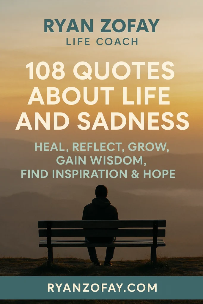 Discover the best ever 108 quotes about life and sadness. Find uplifting life quotes sadness​ sayings to reflect, and grow wiser. Find hope and inspiration through powerful quotes on sadness in life​ that can be uplifting, too.