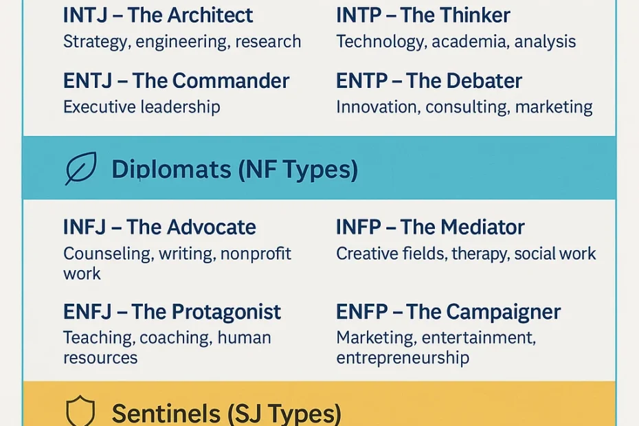 16 Personality Types Quiz Review & Career Fit