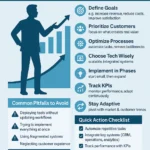 7 Steps to business transformation pitfalls to avoid action checklist and tips