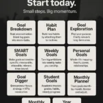 Top 10 Free Printable Goal Setting Worksheets