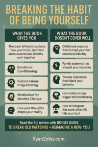 Breaking the Habit of Being Yourself Review Lessons Insights and Tips