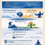 The Science Behind Self-Sabotage Behaviors to Self-Mastery Infographic.