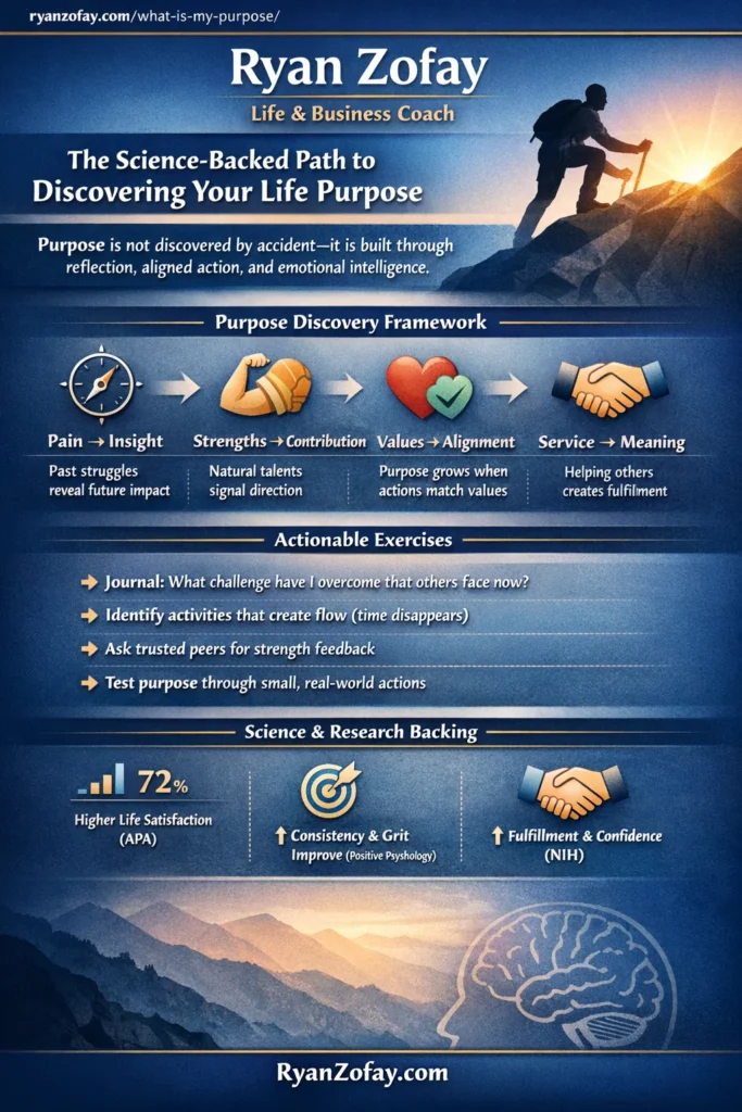 "What Is My Purpose" Is the Most Important Question to Ask. The key is knowing how to answer it to improve your life meaning.