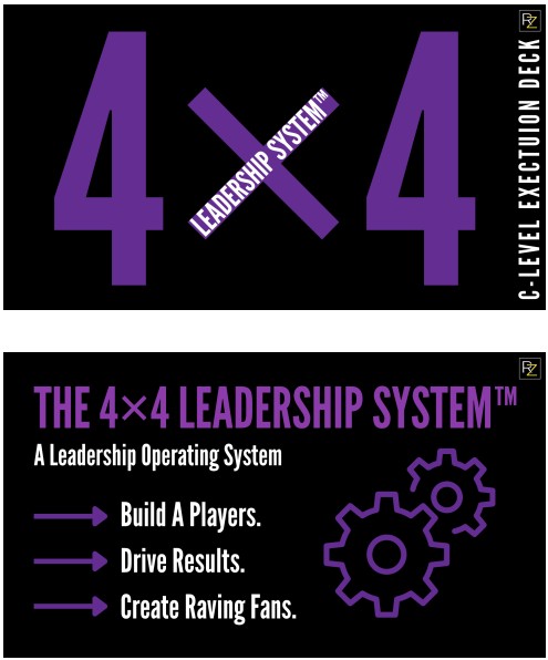 This workbook becomes the leadership playbook your team runs every month.