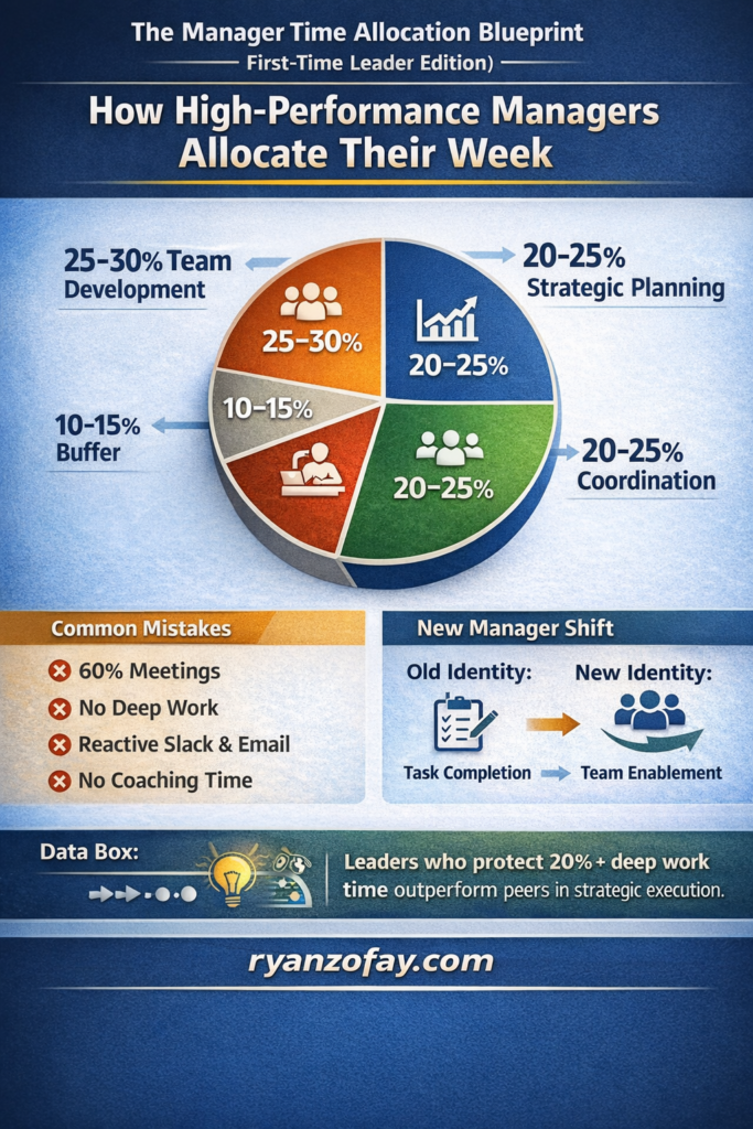Adapt time management training for managers best practices. Allocate your time for high performance outcomes.